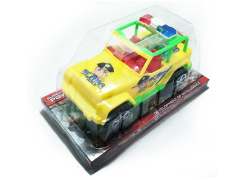 Friction Cross-country Police Car(3C) toys