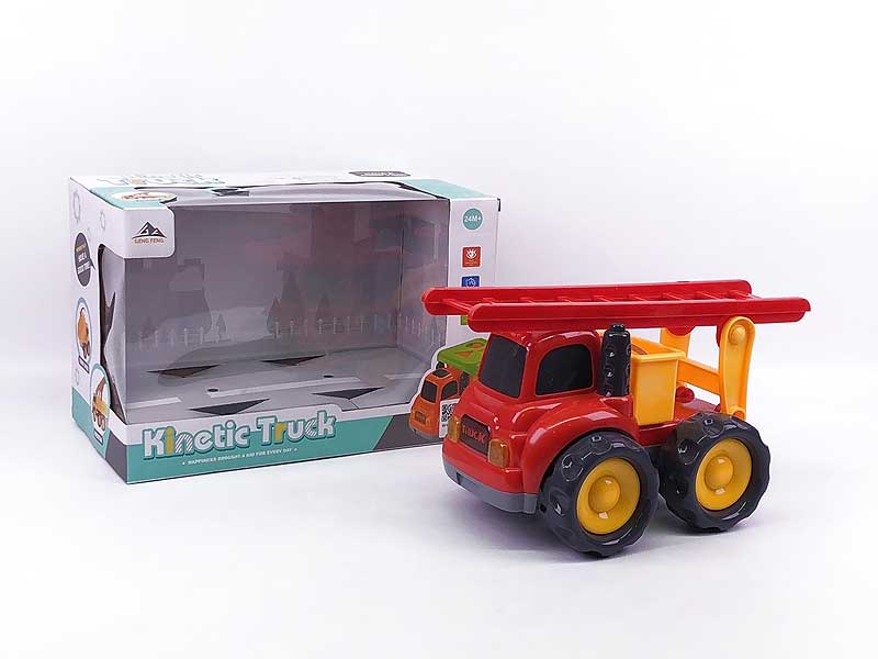 Friction Construction Truck W/L_M toys