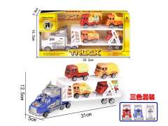 Friction Truck Tow Free Wheel Construction Truck(3C) toys