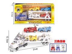 Friction Truck Tow Free Wheel Racing Car(3C) toys