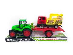 Friction Farmer Truck Tow Free Wheel Engineering Truck(3C) toys