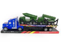 Friction Truck Tow Free Wheel Missile Car(3C)