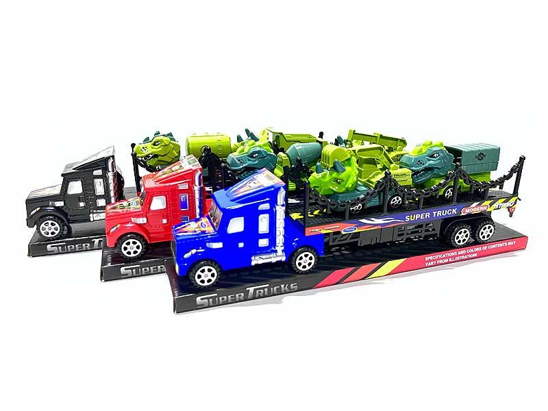 Friction Truck Tow Free Wheel Construction Truck(3C) toys