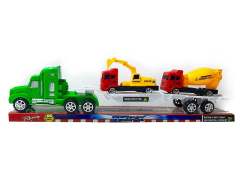 Friction Truck Tow Free Wheel Construction Truck(3C) toys