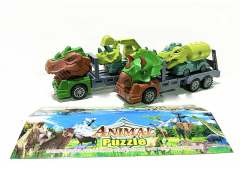 Friction Dinosaur Car Tow Engineering Vehicle(2S) toys