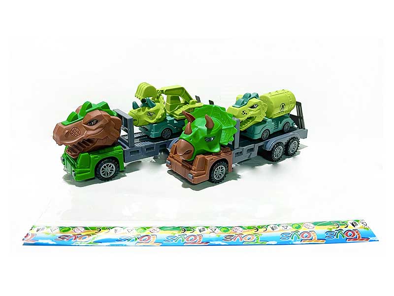 Friction Dinosaur Car Tow Engineering Vehicle(2S) toys