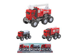 Friction Fire Engine(3in1) toys