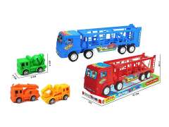 Friction Truck Tow Construction Truck(2C) toys