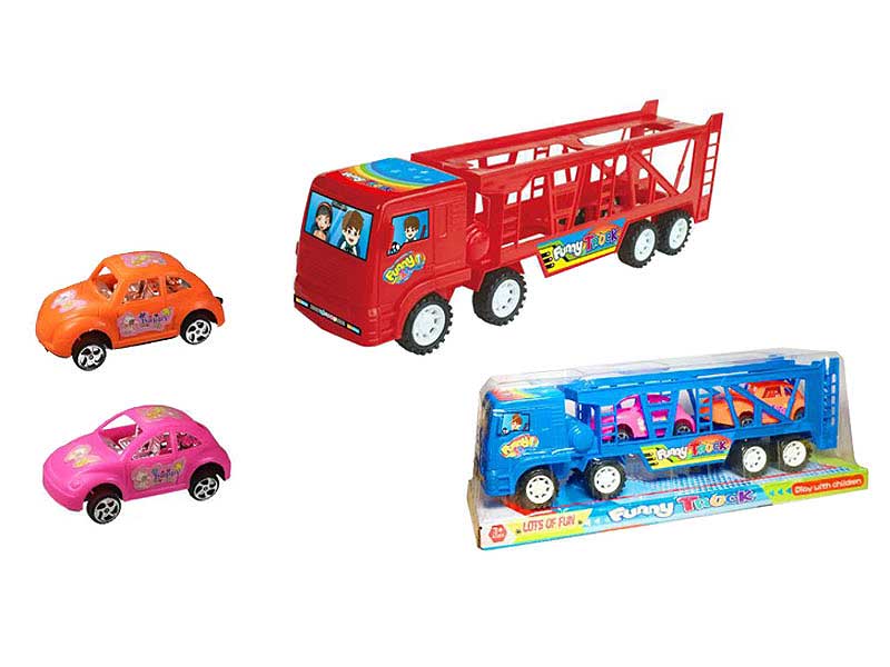 Friction Truck Tow Car(2C) toys