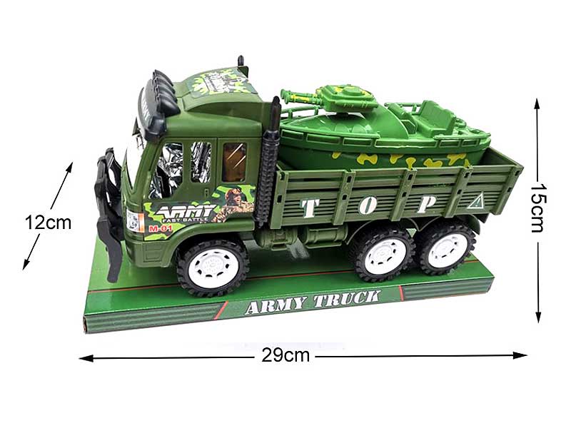 Friction Military Truck Load Speedboat toys