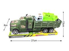 Friction Military Car Tow Sanitation Vehicle toys