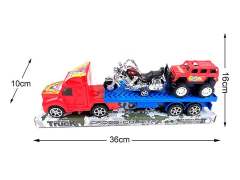 Friction Car Load Hummer & Motorcycle toys