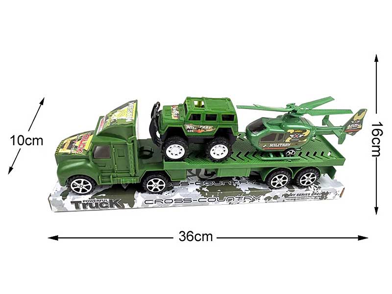 Friction Car Load Plane & Hummer toys