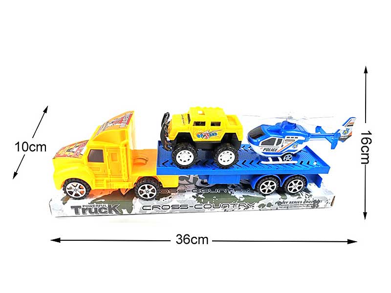 Friction Car Load Plane & Hummer toys