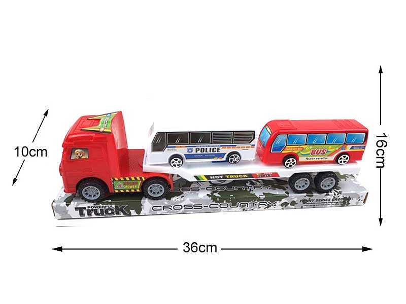 Friction  Car Load Bus toys