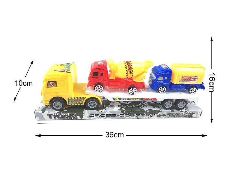 Friction  Car Load Cement Truck toys