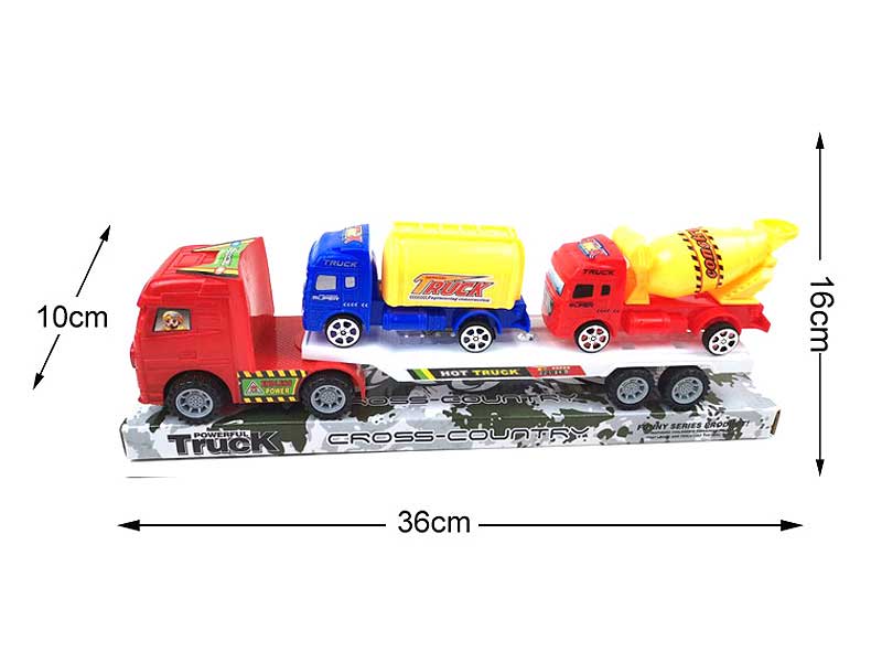 Friction  Car Load Cement Truck toys