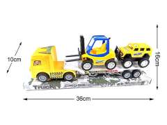 Friction Car Load Forklift & Hummer toys