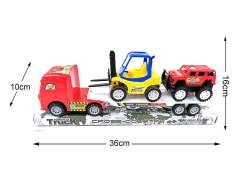 Friction Car Load Forklift & Hummer toys