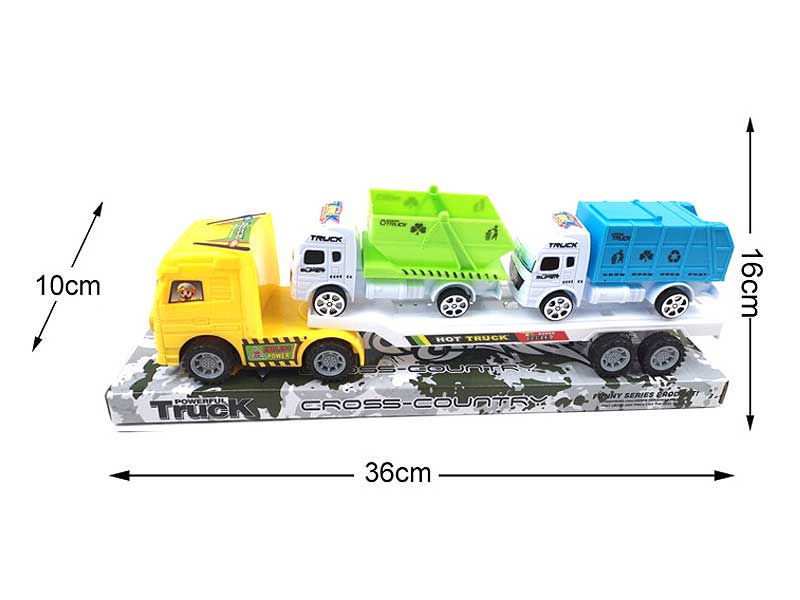 Friction Car Load Sanitation Vehicle toys