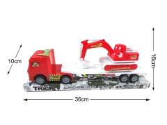 Friction Car Tow Construction Truck toys