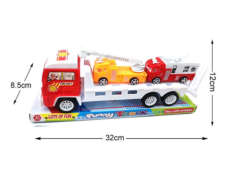 Friction Car Load Fire Truck toys