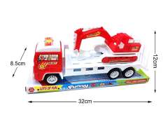 Friction Car Tow Construction Truck toys