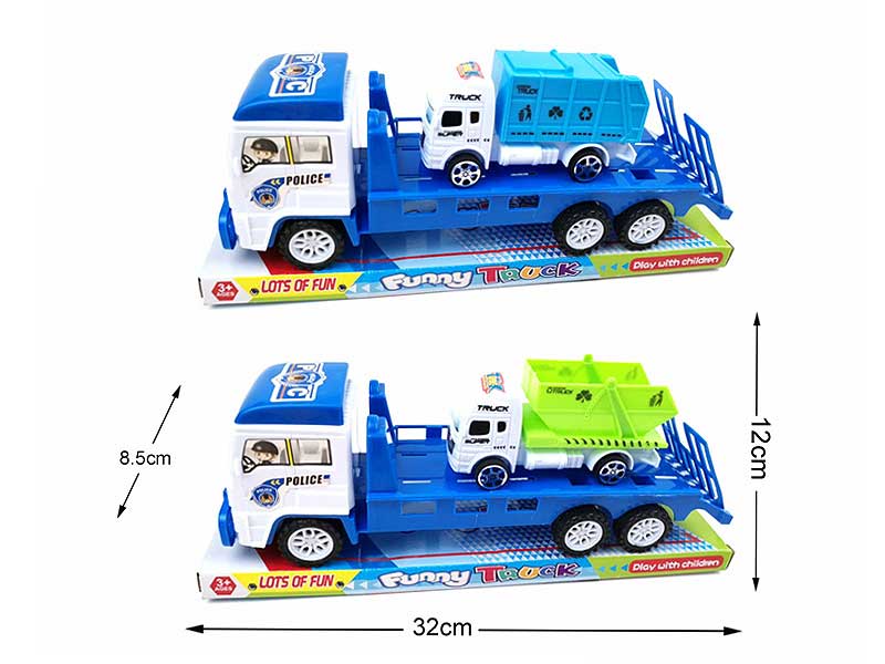 Friction Car Load Sanitation Vehicle toys