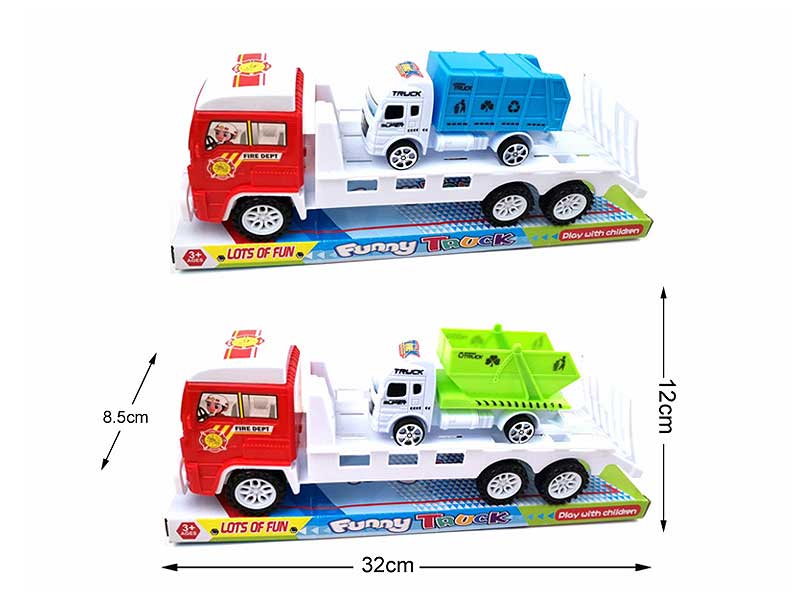 Friction Car Load Sanitation Vehicle toys