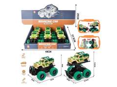 Friction Cross-country Car(6in1) toys