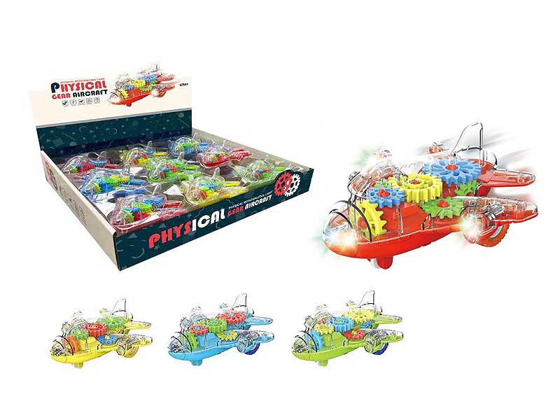 Friction Airplane W/L(9in1) toys