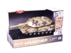 1:16 Friction Tank W/L_S toys