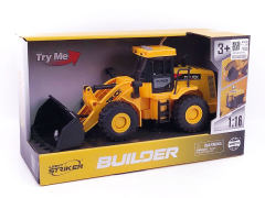 1:16 Friction Construction Truck W/L_S toys