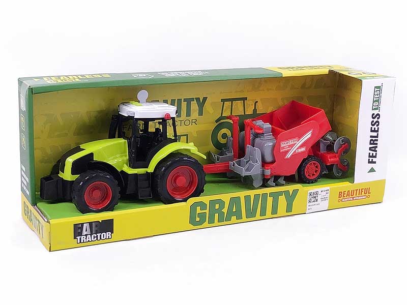 Friction Farmer Truck W/L_M toys