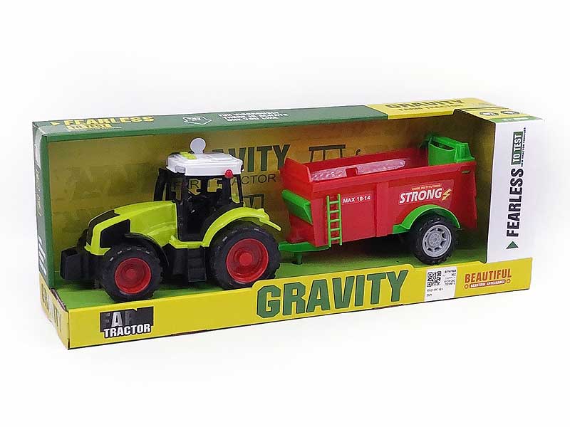 Friction Farmer Truck W/L_M toys