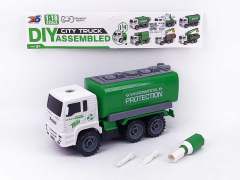 Friction Diy Sanitation Truck toys