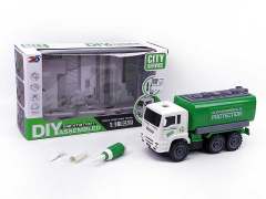 Friction Diy Sanitation Truck toys