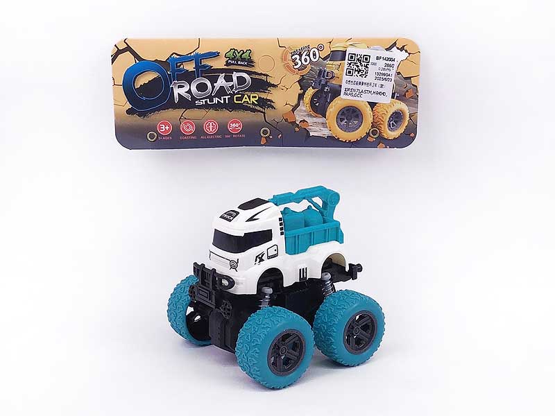 Friction Stunt Sanitation Truck(3S) toys