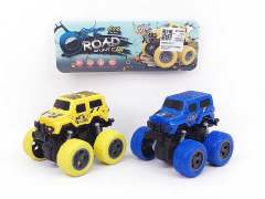 Friction Stunt Jeep(2in1) toys