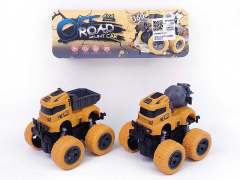 Friction Stunt Construction Truck(2in1)