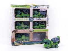 Friction Construction Truck(6in1) toys