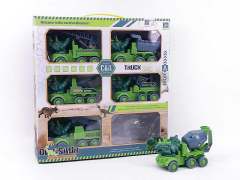 Friction Construction Truck(6in1) toys