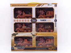 Friction Construction Truck(6in1) toys