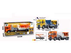 Die Cast Double Deck Truck Friction W/L_S(2C) toys