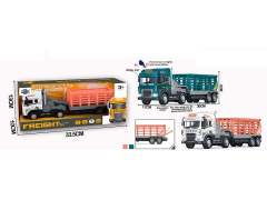 Die Cast Trailer Friction W/L_S(2C) toys