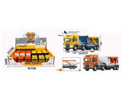 Die Cast Double Deck Truck Friction W/L_S(2C) toys