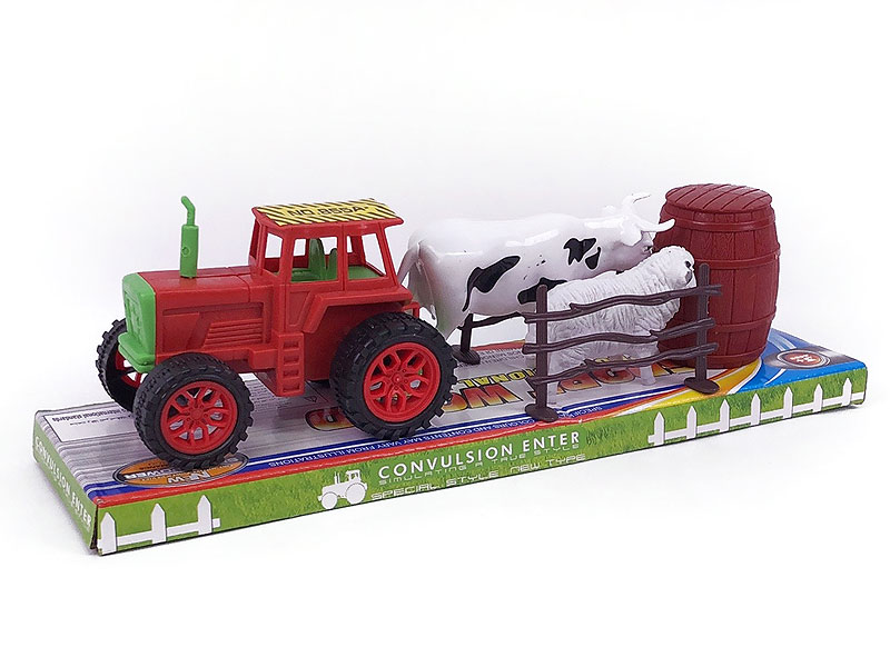 Friction Farmer Truck Set toys