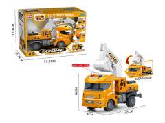 Friction Construction Truck W/L_M toys