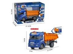 Friction Sanitation Truck W/L_M toys