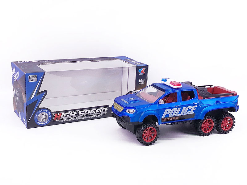 1:16 Friction Police Car(3C) toys